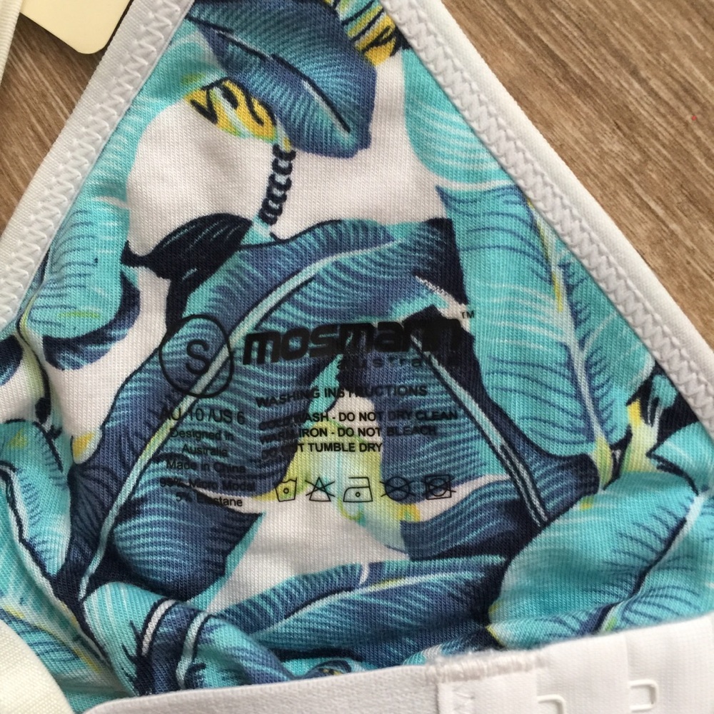 Palm leaf triangle Bralette - Picture 5 of 5